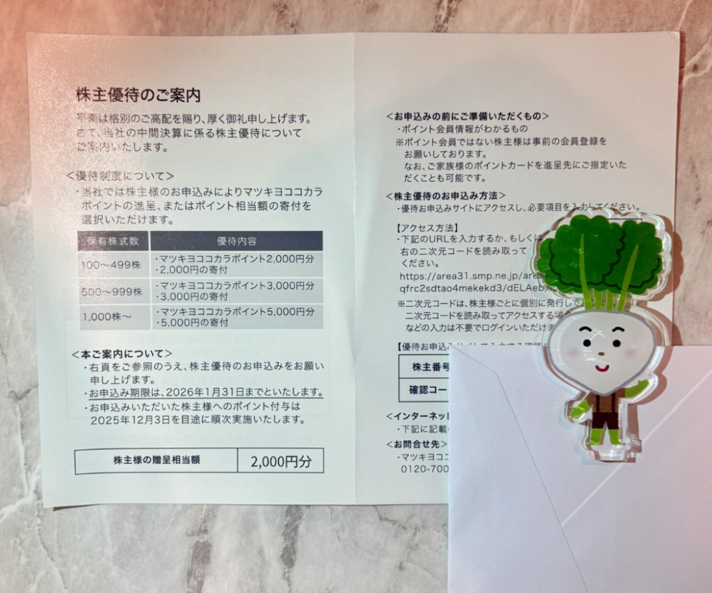 マツキヨココカラ＆カンパニー (3088) ｜ 株主優待＆優待クロス