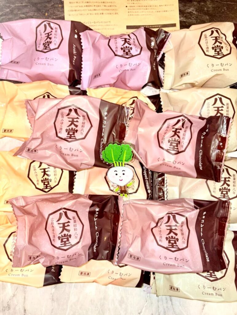 suminoeの株主優待到着写真 2025年5月権利分 八天堂くりーむぱん18個